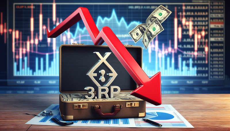 XRP Experiences 3.1% Drop Amidst Market Pullback and Institutional Liquidation