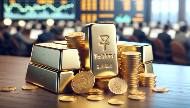 Tether Expands Gold Investment Strategy to Strengthen Stablecoin Market