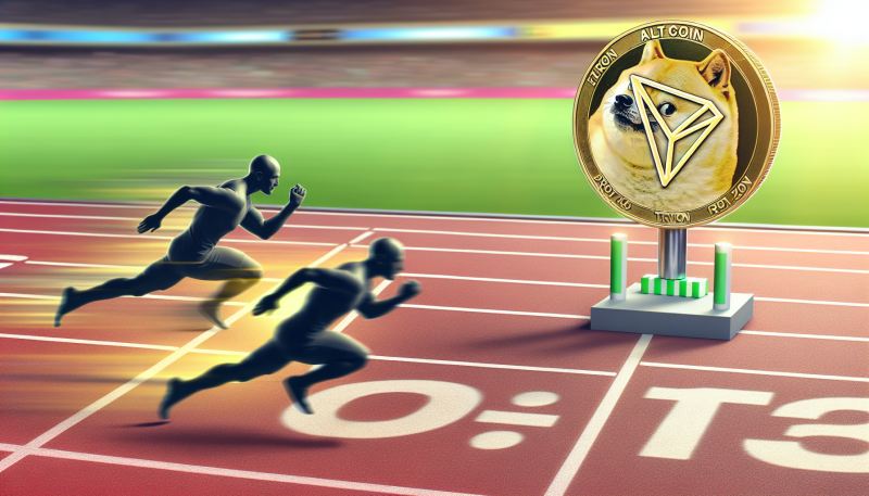 Tron’s 31% Surge: Aiming to Overtake Dogecoin and Impact Altcoin Market