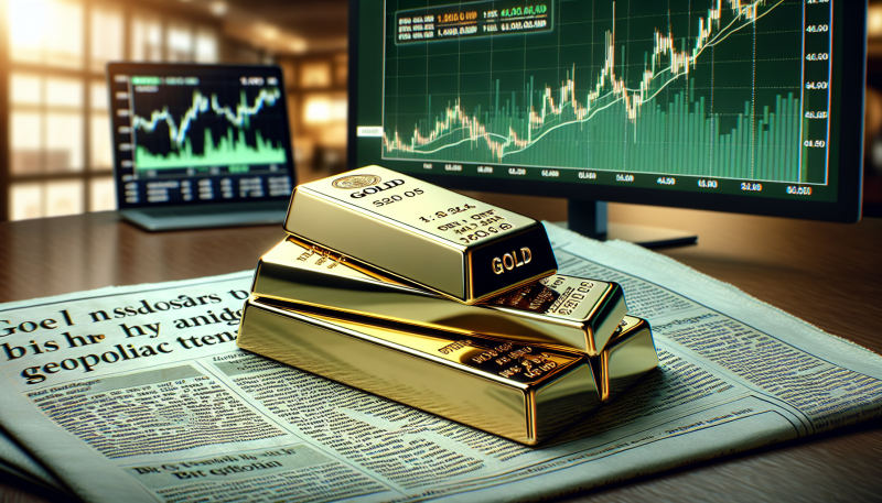 Gold Soars to New High Amid Geopolitical Tensions as Bitcoin Faces Significant Sell-Off