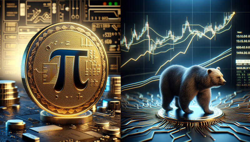 Pi Coin Faces Bearish Market Predictions Amidst Major Upgrades