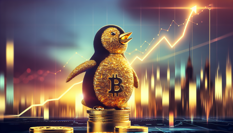 Pudgy Penguins Crypto Coin PENGU Surges 14%, Eyes Potential New All-Time High Amid Institutional Interest Pudgy Penguins Crypto Coin PENGU Surges 14%, Eyes Potential New All-Time High Amid Institutional Interest