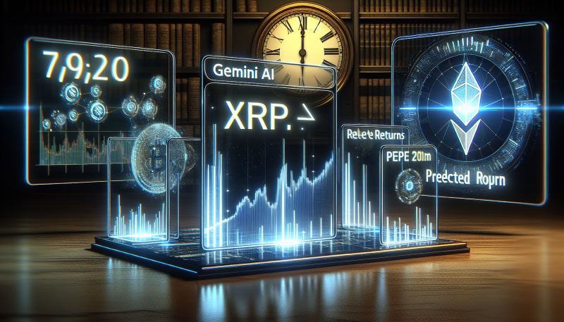 Google’s Gemini AI Predicts Major Returns for XRP, Pepe, and Solana by Year-End
