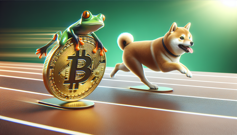 PEPE Gains Momentum Against SHIB: A Potential Flip in Market Cap Ahead