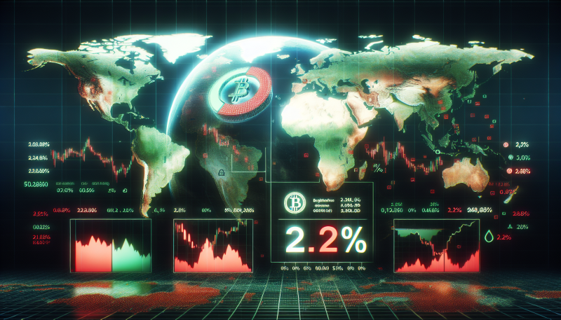Global Cryptocurrency Market Experiences 2.2% Decline Amidst Major Coin Losses Global Cryptocurrency Market Experiences 2.2% Decline Amidst Major Coin Losses