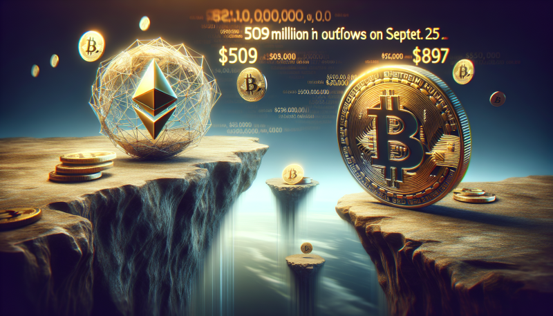 Bitcoin and Ethereum Spot ETFs See Roughly 9 Million in Outflows on Sept. 25