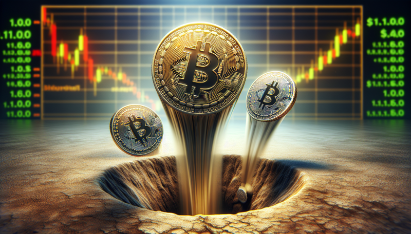 Bitcoin Dips to About 9K as Key Support Near 1K Comes Under Threat, Hinting at Deeper Downside Toward K