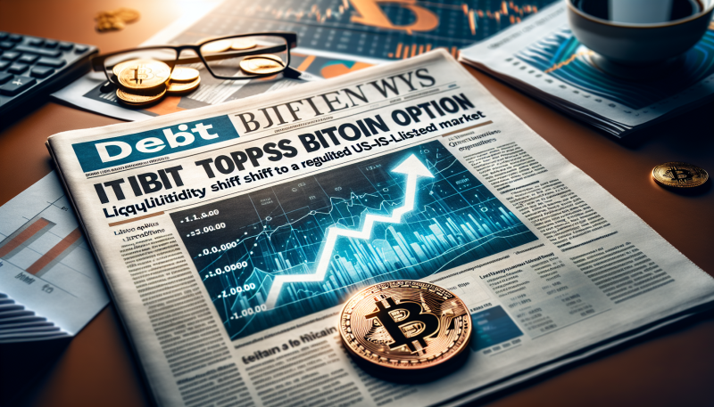 IBIT Tops Deribit as Largest Bitcoin Options Venue, Signaling Liquidity Shift to Regulated US-Listed Market