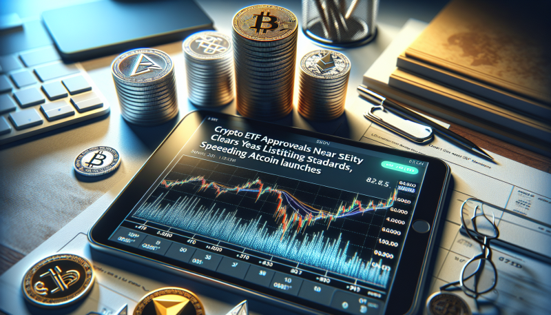 Crypto ETF Approvals Near Certainty as SEC Clears Generic Listing Standards, Speeding Altcoin Launches