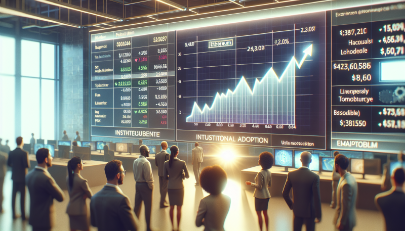 Cryptocurrency Market Sees Slight Increase Amid Institutional Adoption of Ethereum