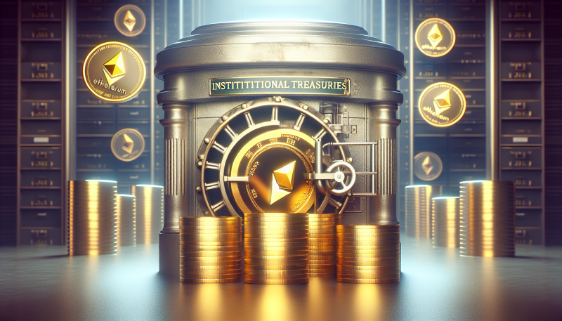 Institutional ETH Treasuries Reach 5B as Unstaked ETH Faces Dilution Risk