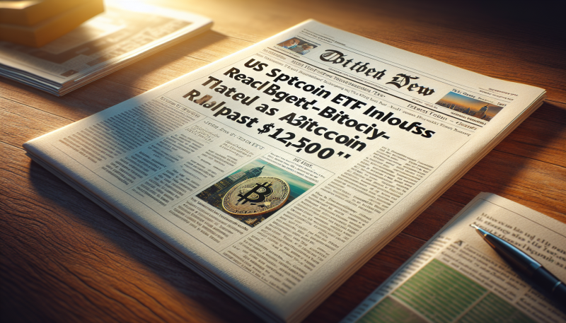 US Spot Bitcoin ETF Inflows Reach Second-Largest Weekly Total as Bitcoin Rallies Past 5,000 US Spot Bitcoin ETF Inflows Reach Second-Largest Weekly Total as Bitcoin Rallies Past 5,000