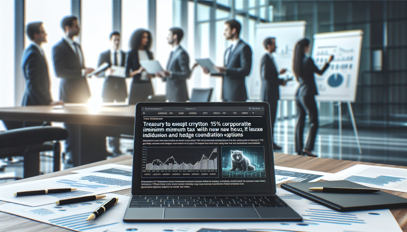 Treasury to Exempt Crypto From 15% Corporate Alternative Minimum Tax With New FVI Exclusion and Hedge Coordination Options
