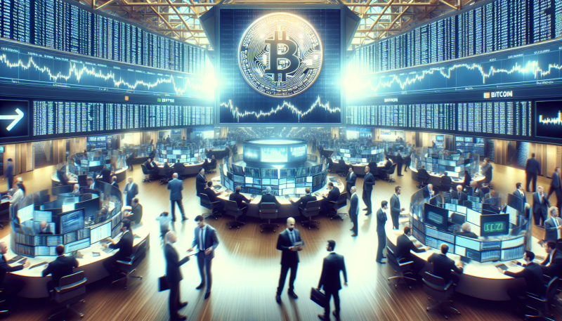 Institutional Demand for US Spot Bitcoin ETFs Fuels Rally Toward Record Highs