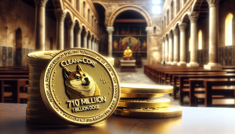 CleanCore Builds 710 Million DOGE Treasury as It Pursues 1 Billion DOGE, Raising NAV Concerns and Market Risk for DOGE