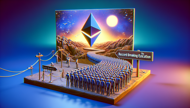 Record B ETH Validator Exit Queue Brings Weeks-Long Withdrawals and Sell-Off Risk