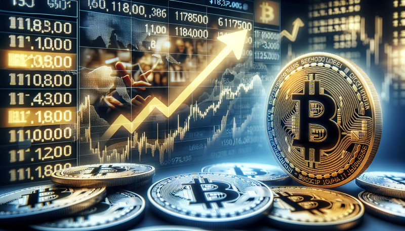 Bitcoin Rallies Toward 118000 on ETF Inflows as Traders Watch Squeeze Risks Around 117500-119000