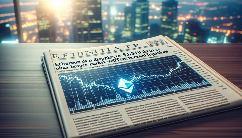 Ethereum Plunges to ,510 on Broad Sell-Off as Liquidations Surge, Traders Eye Potential Rebound