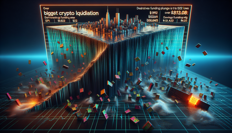 Biggest Crypto Liquidation Wipes Out Over  Billion as Derivatives Funding Rates Plunge to 2022 Lows