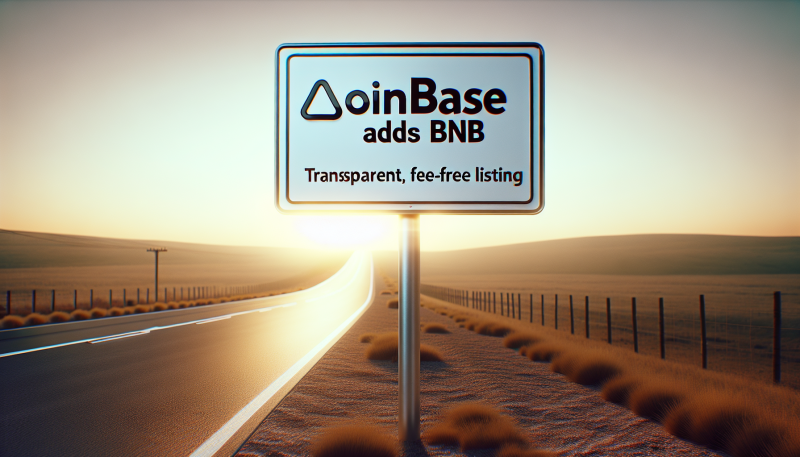 Coinbase Adds BNB to Listing Roadmap, Signals Transparent, Fee-Free Listing