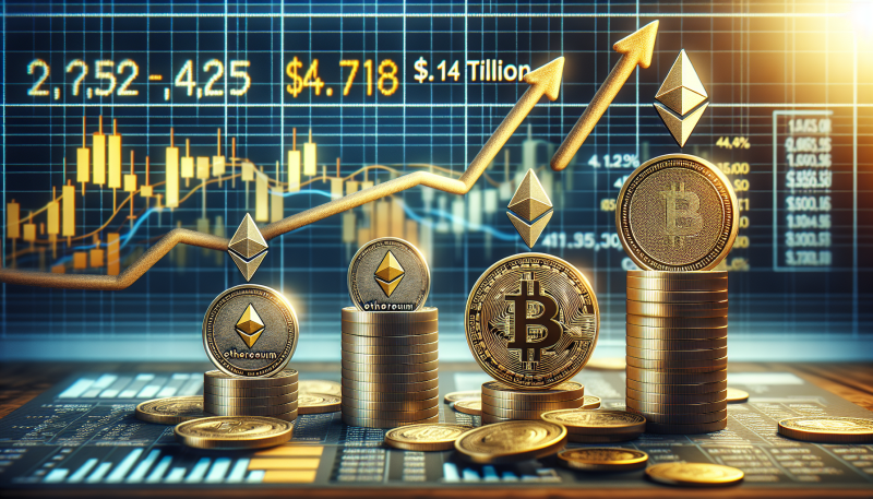 Crypto Market Rises 4.2% on ETF Inflows as Bitcoin and Ethereum Rally, Pushing Market Cap to About .17 Trillion