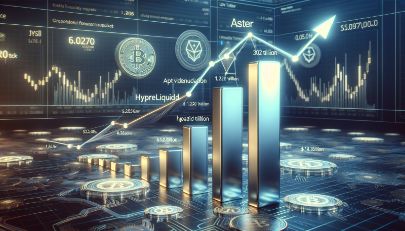 Perp DEXs Reach Record 1.226 Trillion in 30-Day Volume Led by Aster and Hyperliquid Reshaping Crypto Derivatives Market