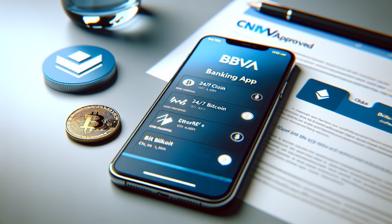BBVA Launches 24/7 Bitcoin and Ether Trading Inside Its Mobile Banking App With CNMV Approval