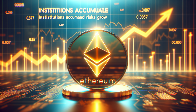 Ethereum Could Rally to ,000 if ETH/BTC Breaks 0.087 as Institutions Accumulate and Risks Grow
