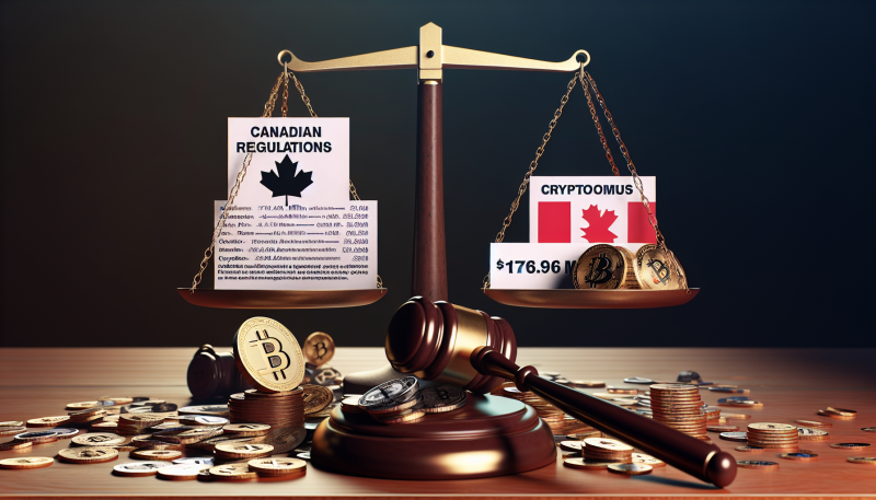 Canada fines Xeltox/Cryptomus a record 176.96 million for AML breaches, signaling tougher crypto regulation