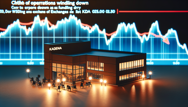 Kadena to Wind Down Core Operations as Funding Runs Dry and Exchanges Delist KDA
