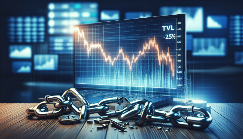 SUI Dips 15% as TVL Hits Record High and On-Chain Activity Falls