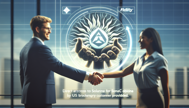 Fidelity Launches Direct Solana Access for US Brokerage Customers