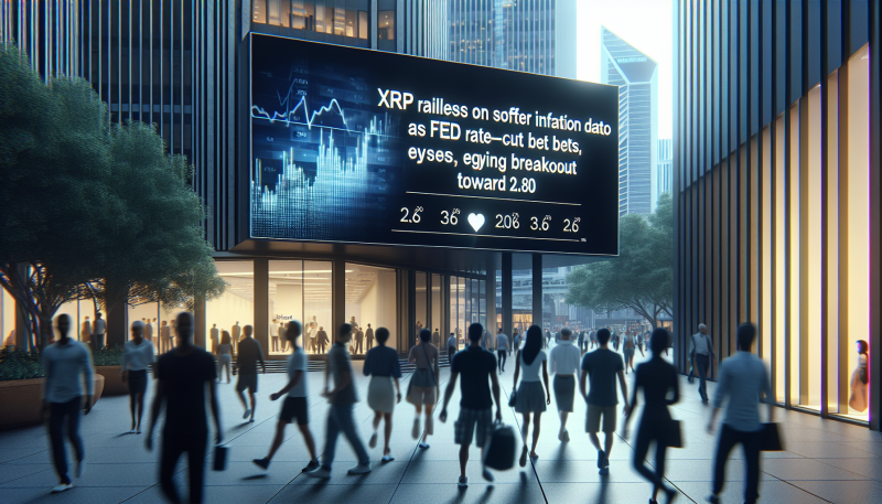 XRP Rallies on Softer Inflation Data as Fed Rate-Cut Bets Rise, Eyeing Breakout Toward 2.80