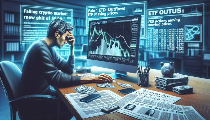 Crypto Market Dips as ETF Outflows and Fed Action Move Prices, Regulators Fine CryptoLink