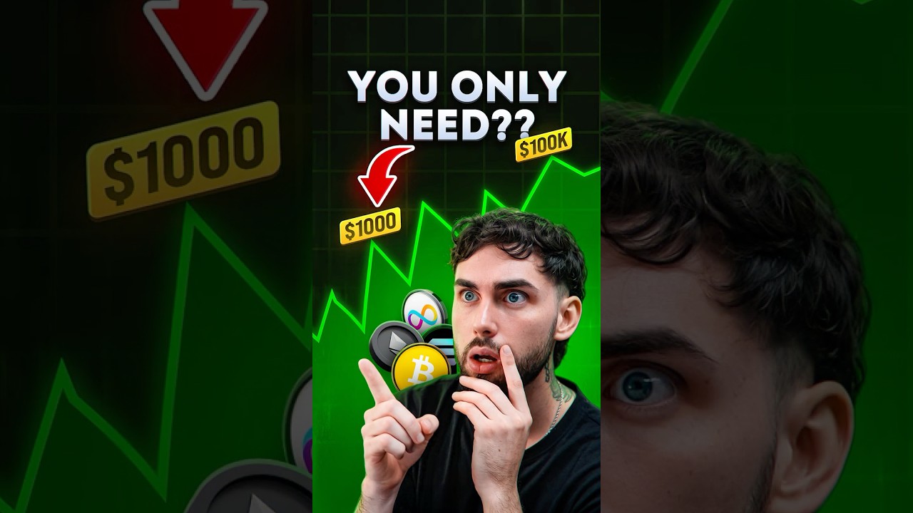 How Much Money Do You NEED To Invest In #Crypto?(2025) #bullrun #altcoindaily @NoBsCryptoOfficial