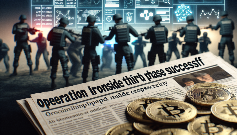 Operation Ironside Third Phase Nets AU million in Crypto and 55 Arrests
