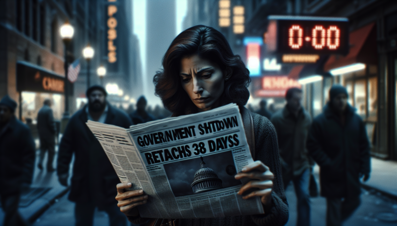 U.S. government shutdown reaches 38 days as Senate prepares funding vote, affecting millions and weighing on markets