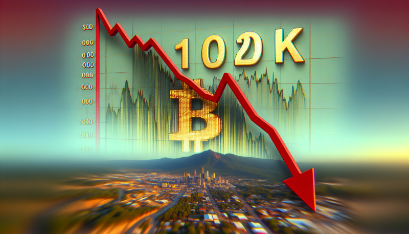 Bitcoin slides to 102k as it tests the 50-week moving average; break below 100k could trigger further selloff