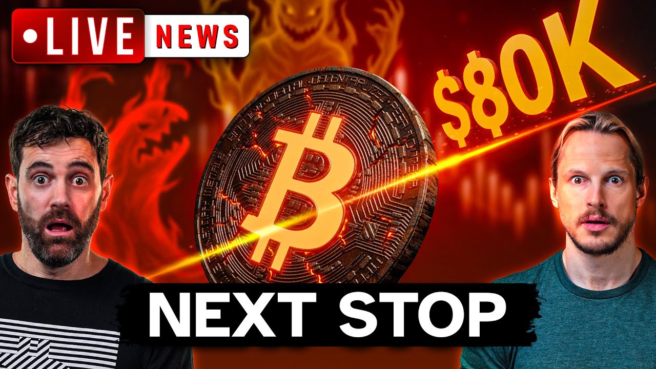 Bitcoin is CRASHING! 80k NEXT!? The Biggest Risks Yet!